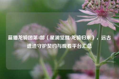 蓝猫龙骑团第4部(星澜觉醒/龙骑归来),远古遗迹守护契约与观看平台汇总