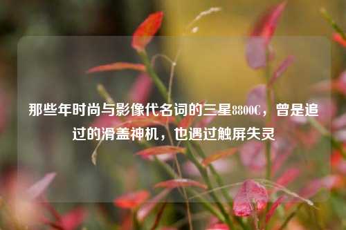 那些年时尚与影像代名词的三星8800C,曾是追过的滑盖神机,也遇过触屏失灵