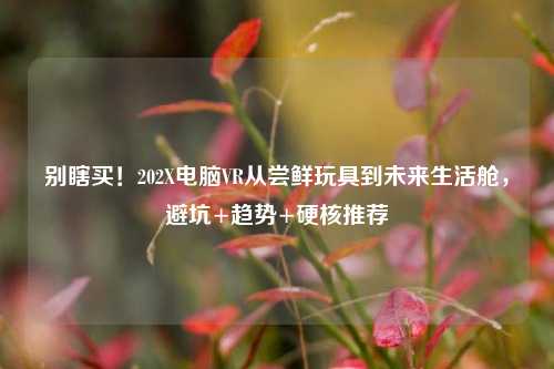 别瞎买！202X电脑VR从尝鲜玩具到未来生活舱，避坑+趋势+硬核推荐