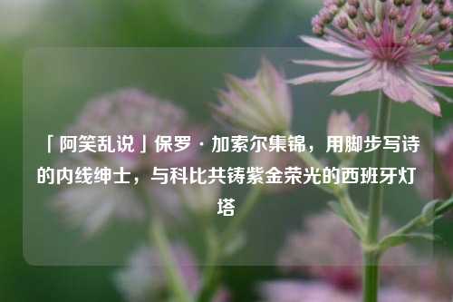 「阿笑乱说」保罗·加索尔集锦,用脚步写诗的内线绅士,与科比共铸紫金荣光的西班牙灯塔