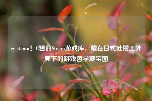 cy steam!C酱的Steam游戏库,藏在日式吐槽王外壳下的游戏哲学藏宝图