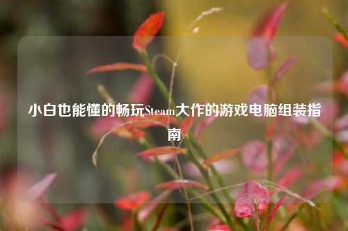 小白也能懂的畅玩Steam大作的游戏电脑组装指南