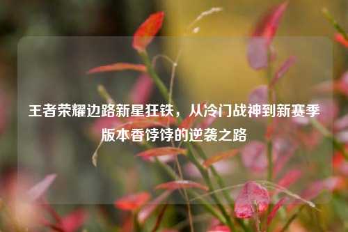 王者荣耀边路新星狂铁，从冷门战神到新赛季版本香饽饽的逆袭之路