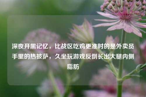 深夜开黑记忆,比战区吃鸡更准时的是外卖员手里的热披萨,久坐玩游戏反倒长出大腿内侧脂肪