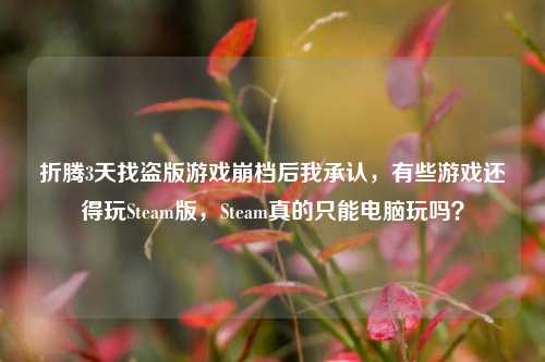 折腾3天找盗版游戏崩档后我承认，有些游戏还得玩Steam版，Steam真的只能电脑玩吗？