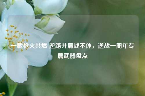 一载枪火共燃 逆路并肩战不休，逆战一周年专属武器盘点