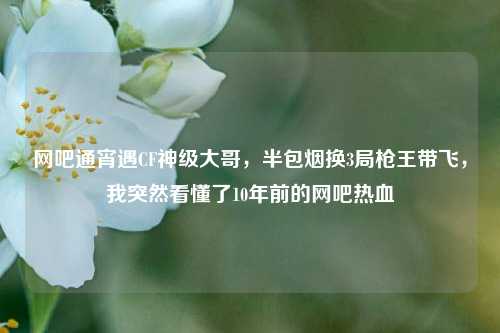 网吧通宵遇CF神级大哥，半包烟换3局枪王带飞，我突然看懂了10年前的网吧热血