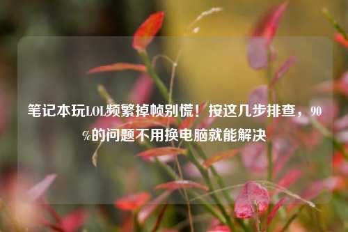 笔记本玩LOL频繁掉帧别慌！按这几步排查，90%的问题不用换电脑就能解决