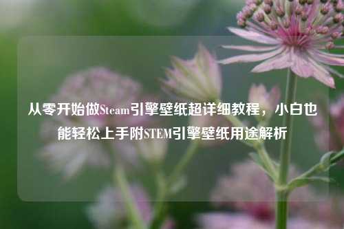 从零开始做Steam引擎壁纸超详细教程，小白也能轻松上手附STEM引擎壁纸用途解析