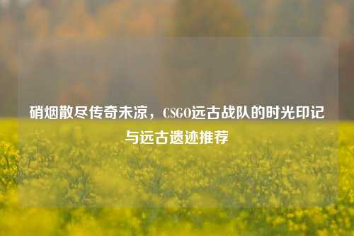 硝烟散尽传奇未凉,CSGO远古战队的时光印记与远古遗迹推荐