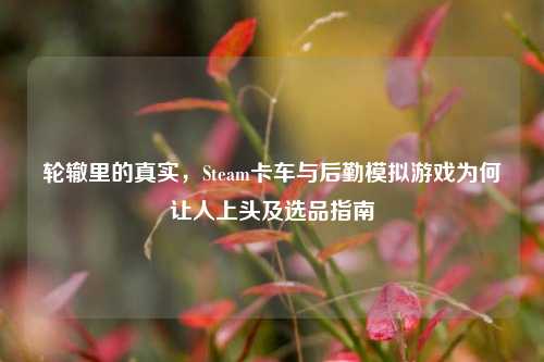 轮辙里的真实,Steam卡车与后勤模拟游戏为何让人上头及选品指南