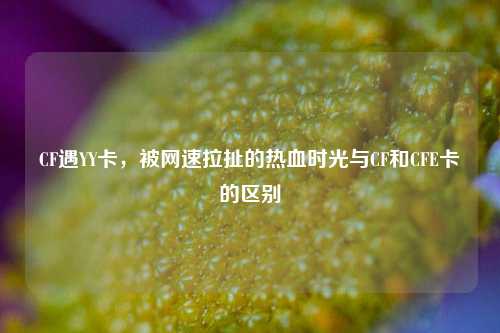 CF遇YY卡，被网速拉扯的热血时光与CF和CFE卡的区别